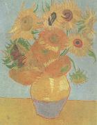 Vincent Van Gogh, Still life:vase with Twelve Sunflowers (nn04)